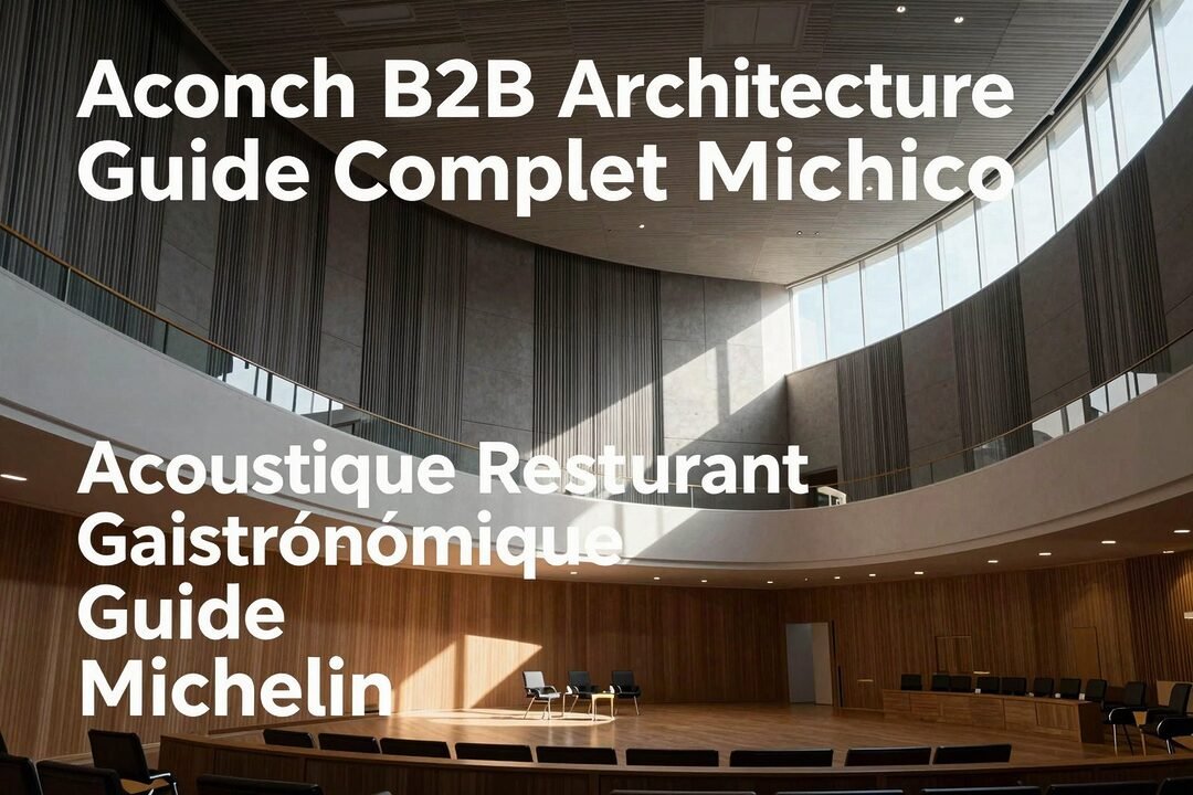 Acoustique Restaurant Gastronomique Guide Complet Michelin