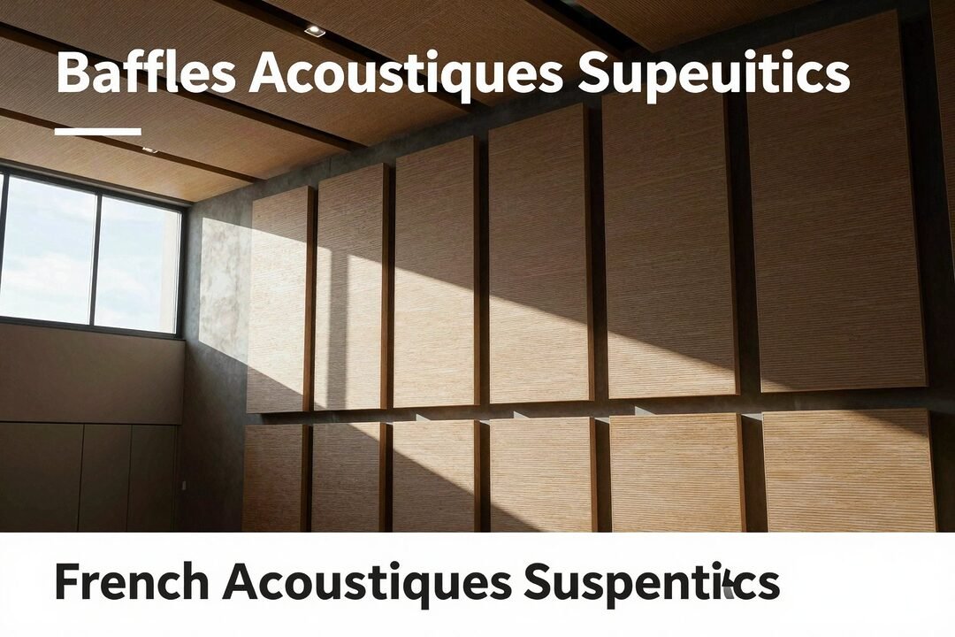 Baffles Acoustiques Suspendus : Solution Efficace pour Open Space