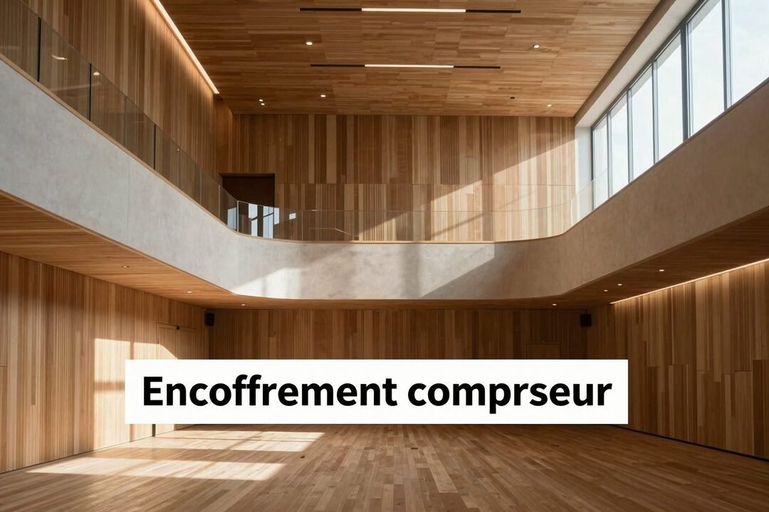 Encoffrement compresseur atelier : techniques d&rsquo;insonorisation industrial