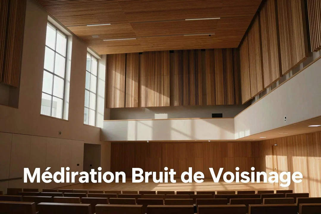 Médiation Bruit de Voisinage : Guide Procédure Amiable Efficace