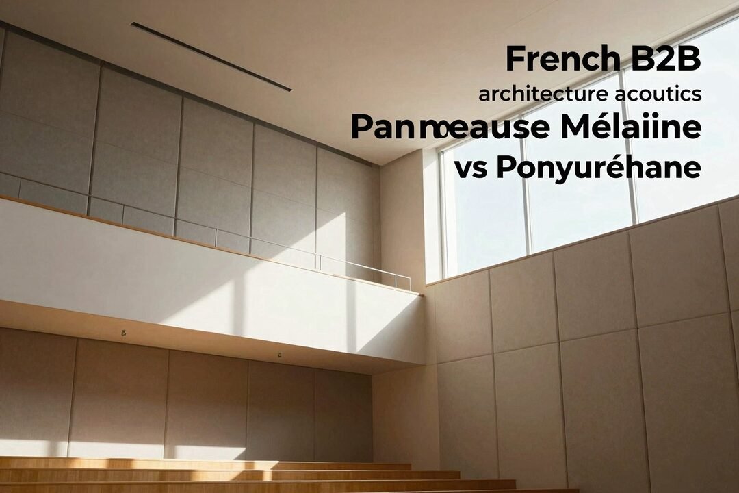 Panneaux Mousse Mélamine vs Polyuréthane : le guide comparatif pour studios