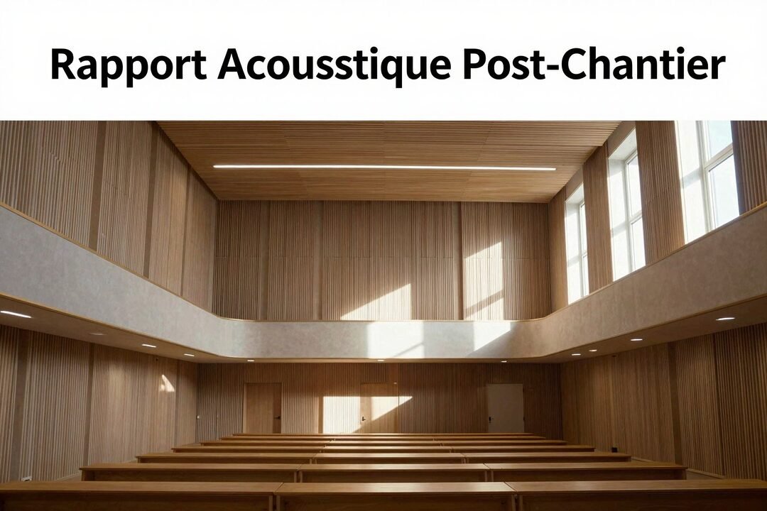 Rapport Acoustique Post-Chantier : Guide Complet 2025