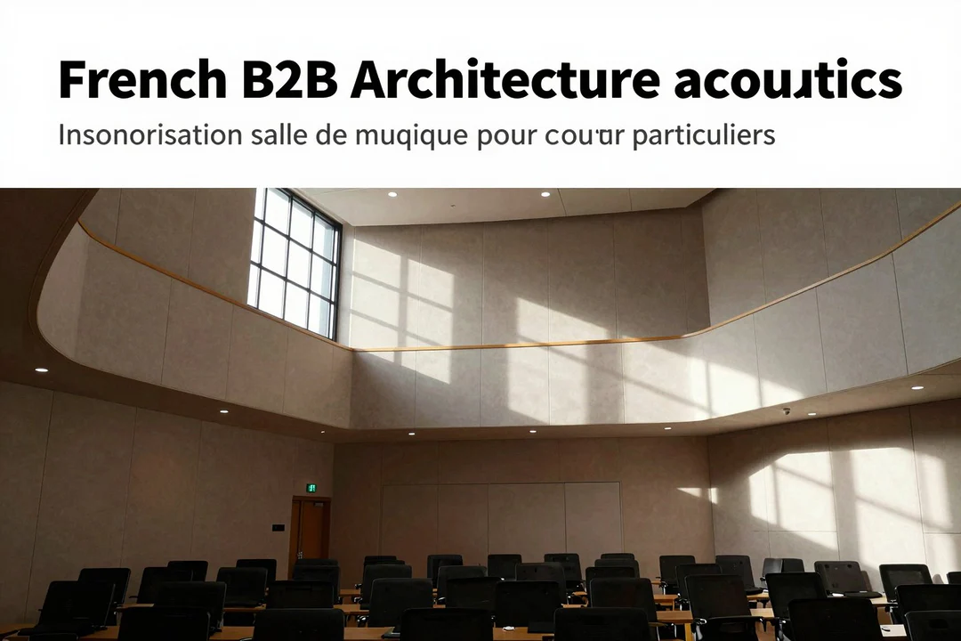 Insonorisation salle de musique pour cours particuliers : le guide