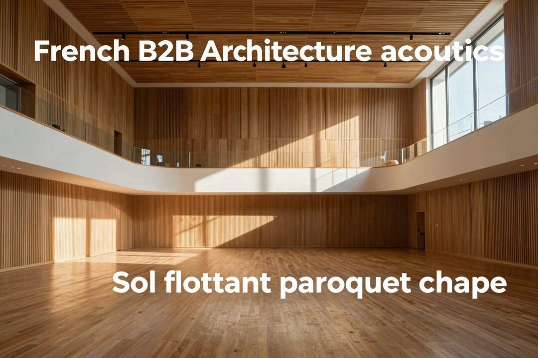 Sol flottant parquet chape : Solutions acoustiques contre le bruit d&rsquo;impact