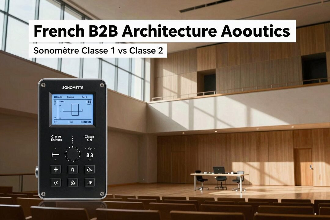 Sonomètre Classe 1 vs Classe 2 : Le Guide Pour Bien Choisir