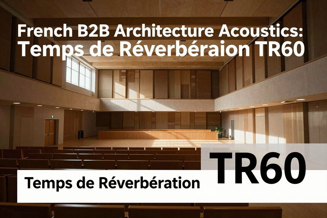 Temps de Réverbération TR60 : Protocole de Mesure et Cadre Réglementaire