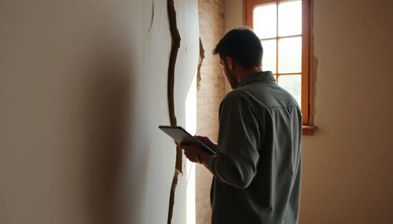 Fissures maison : quand s inquiéter et lien avec l acoustique structurelle