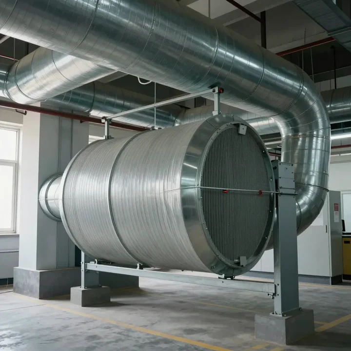 Silencieux acoustique sur gaine de ventilation industrielle : dimensionnement et choix technique