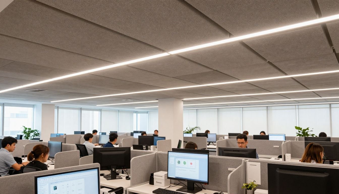 NF S 31-080 open-space : guide pratique pour aménager un bureau acoustique