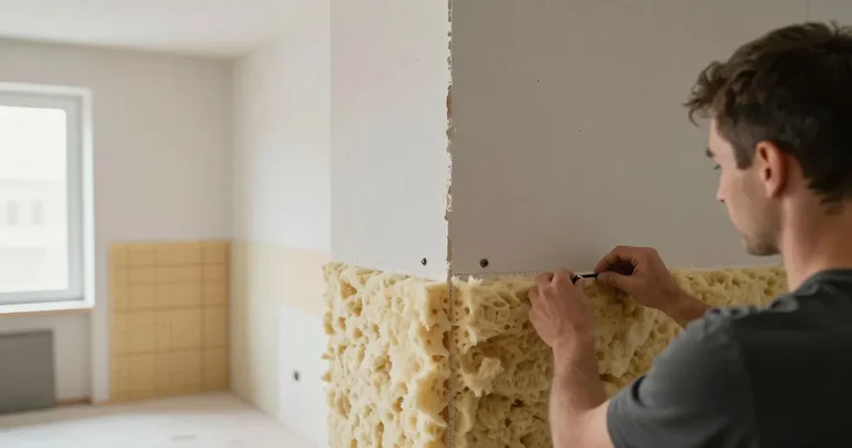 Quand un voisin cogne le plancher, l’isolation coupe le bruit ; le traitement éclaire la parole