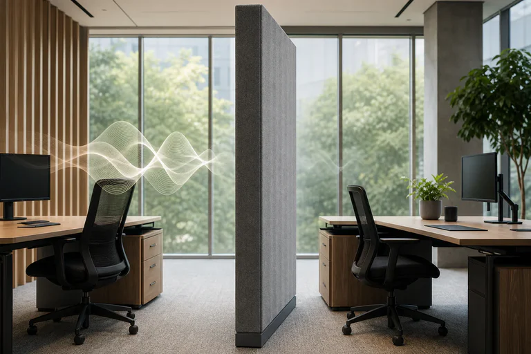 Cloison phonique bureau, le prix dit rarement si elle isole vraiment