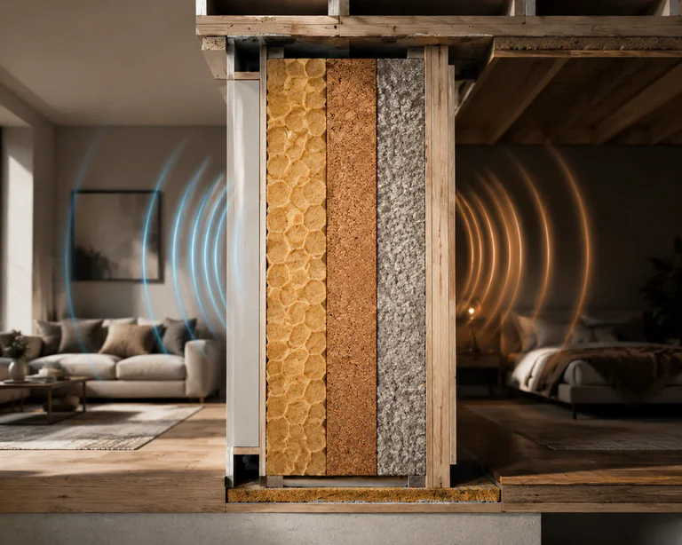 Meilleure isolation acoustique : quel isolant choisir selon le bruit ?