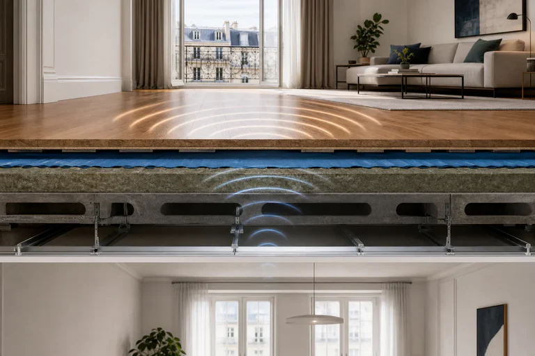 Plancher isolation acoustique : quelle solution choisir ?