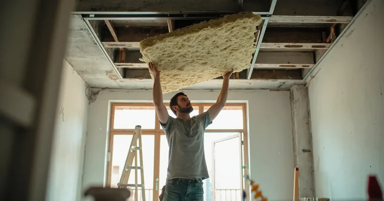 12 cm de plafond en moins : la place à prévoir pour calmer les chocs du dessus